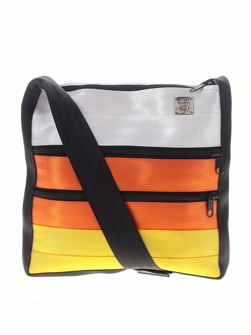 Seatbelt Crossbody Bag in Candy Corn Colors